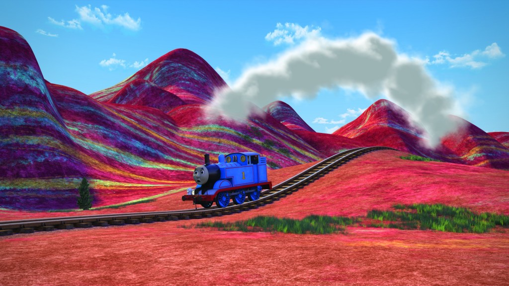 73週年電影版《湯瑪士小火車：環遊世界大冒險》，全新世界地圖連張掖丹霞都入鏡