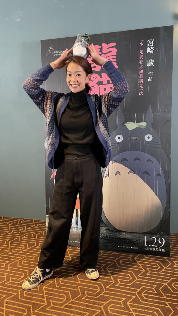 李霈瑜(大霈)表示光在戲院內聽到《龍貓》的音樂就熱淚盈眶